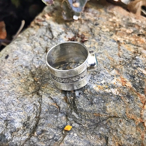 🚫sold🚫🔒Price firm. Grandidierite ring - Picture 3 of 3